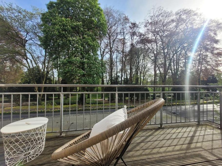 Mit Blick In Den Emsseepark Warendorf Zewnętrze zdjęcie